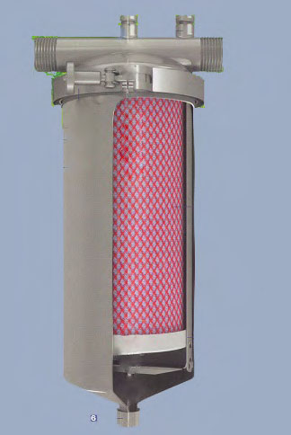 Магистральный фильтры для горячей воды - Эковита